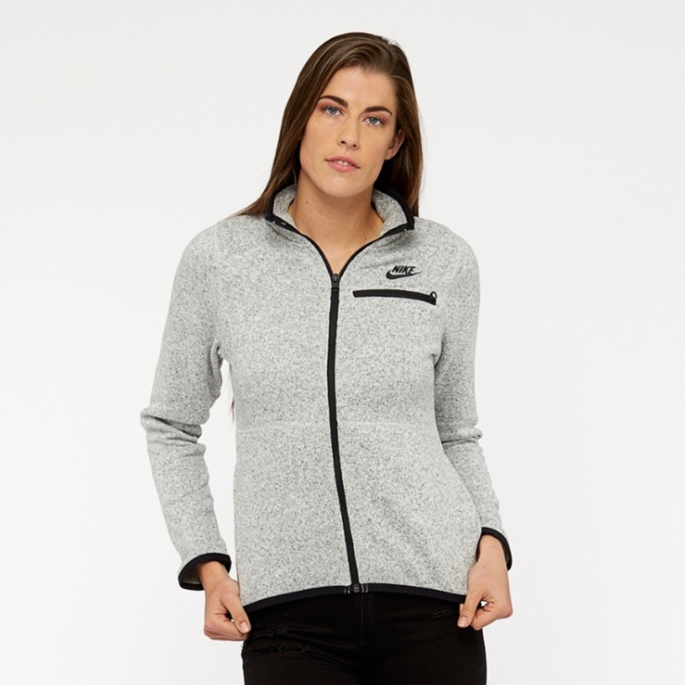 NIKE Purple Full Zip Fleece Summit Jacket